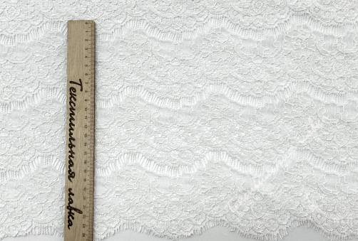 Гипюр- кружевное полотно XH-6945#White 4