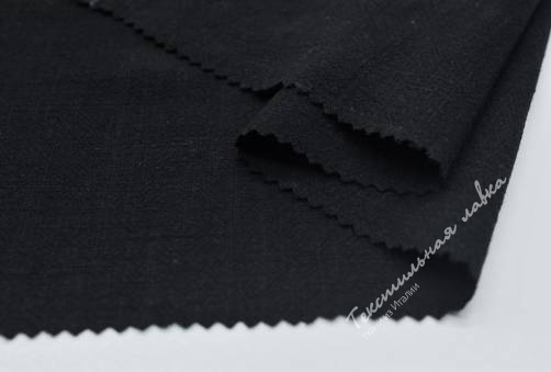Лен плательно- костюмный JTC-5983 #black 2