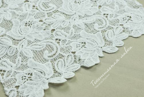 Кружевное полотно JTC-6095#white 2