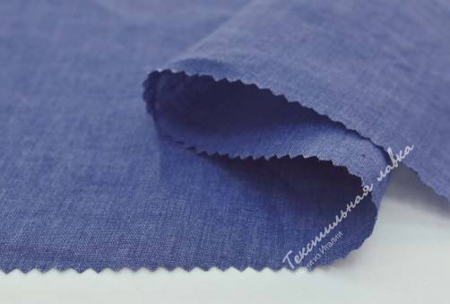 Лён костюмный PURE LINEN #BLU 2