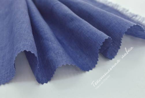 Лён костюмный PURE LINEN #BLU 3