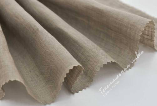 Лён костюмный PURE LINEN #SABBIA2 3