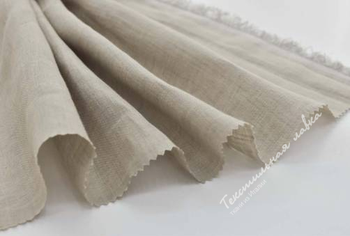 Лён костюмный PURE LINEN #SABBIA3 3