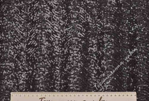 Паетки на сетки JTC-6237 #2 black 4