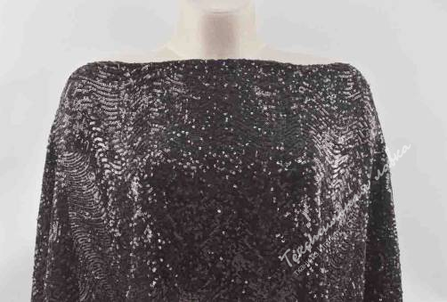 Паетки на сетки JTC-6237 #2 black 7