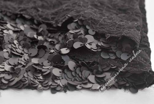 Паетки на сетки JTC-6246 #black 2