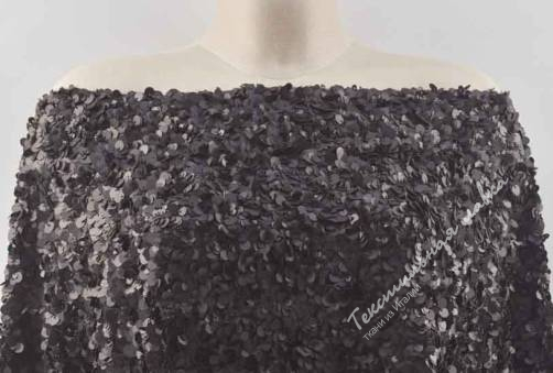 Паетки на сетки JTC-6246 #black 4