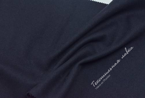 Пальтовая ткань CREPE #BLUE