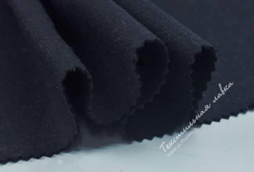 Пальтовая ткань CREPE #BLUE 3
