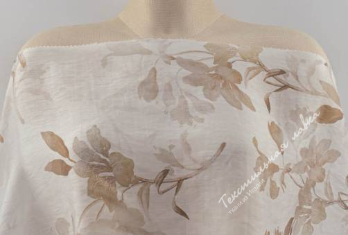 Плательная ткань JTC-6013-1 D#lilies#1 3