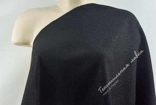 Плательная ткань SLE2054 #Black 4