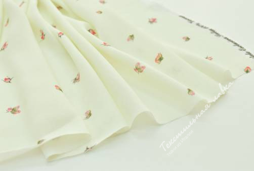 ОЖИДАЕМОЕ Плательная вискоза- КРЕП FULLY CREPE D#BUD#8 3