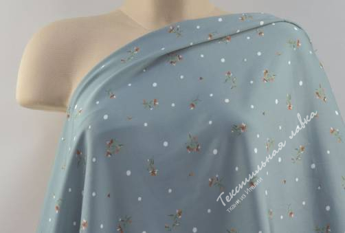 Плательная вискоза RayonSatin60S D#VASILK#1 5