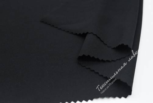 Твил- плательно- блузочная вискоза JTC-5693 #black(25/1) 2