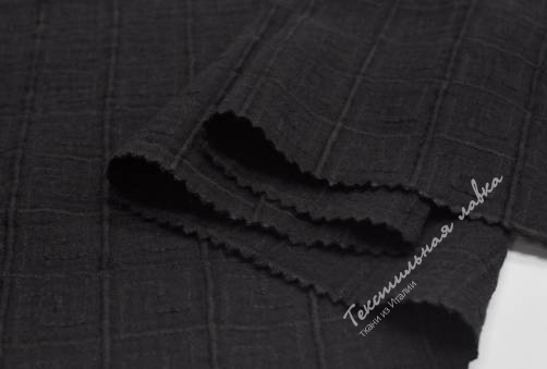 Двойной муслин с вышивкой  JTC-6088 #black 2