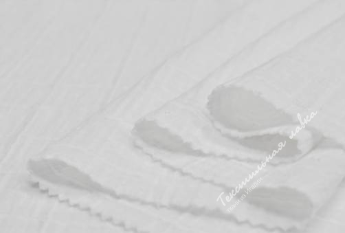 Двойной муслин с вышивкой JTC-6088 #white 2