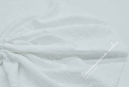 Двойной муслин с вышивкой JTC-6089 #white 3