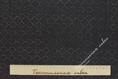 Плательно-блузочная ткань с вышивкой JTC-6092 #black 4