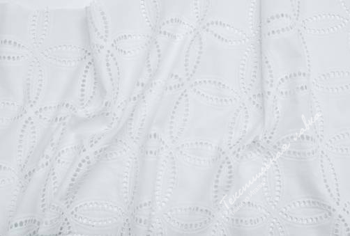 Шитье на хлопке JTC-6094 #white