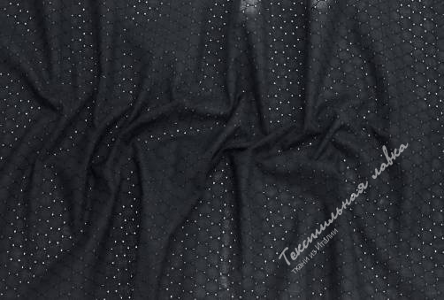 Вышивка на хлопке JTC-6098 #black