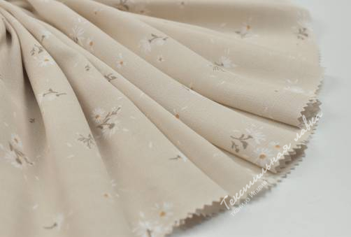 Плательно-блузочная вискоза FULLY CREPE D#CHAMOMIL#1 3
