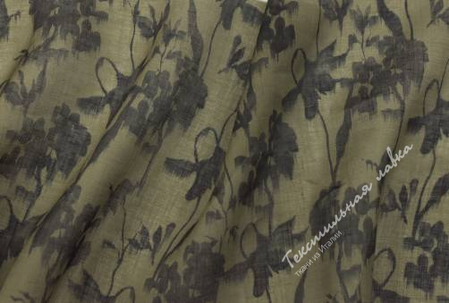 Плательно-блузочная ткань JTC-5795 D#FLOWER#8