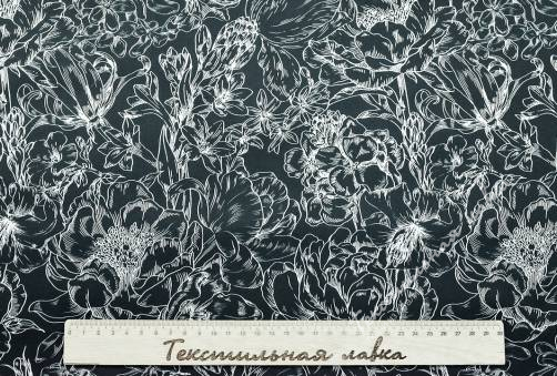 Шелк атласный 16mm SPX D#FLOWERS #12 4