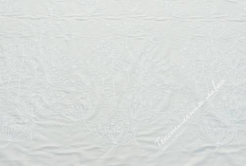 Вышивка на хлопке  JTC-6093 #white 5