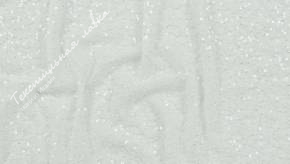 Паетки на шифоне YN-J-18138R #4 White 