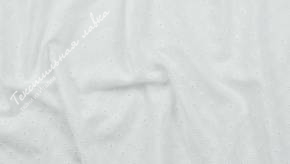 Плательно-блузочная ткань с вышивкой JTC-6091 #white