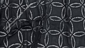 Шитье на хлопке JTC-6094 #black 