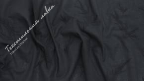Хлопок с вышивкой JTC-6096 #black