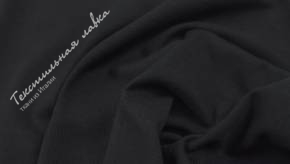 Трикотаж кулирка MAJR1165#Black